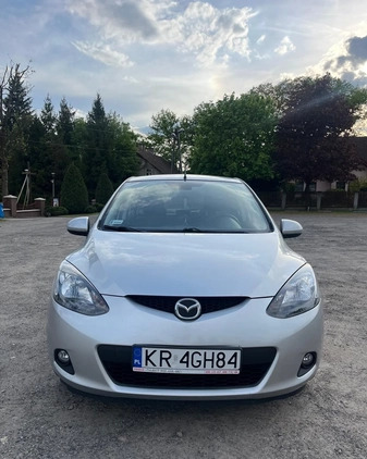 Mazda 2 cena 14000 przebieg: 209266, rok produkcji 2007 z Czarna Białostocka małe 79